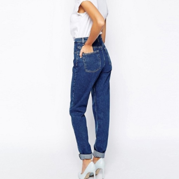 American Apparel Denim - American Apparel high waisted mom jeans